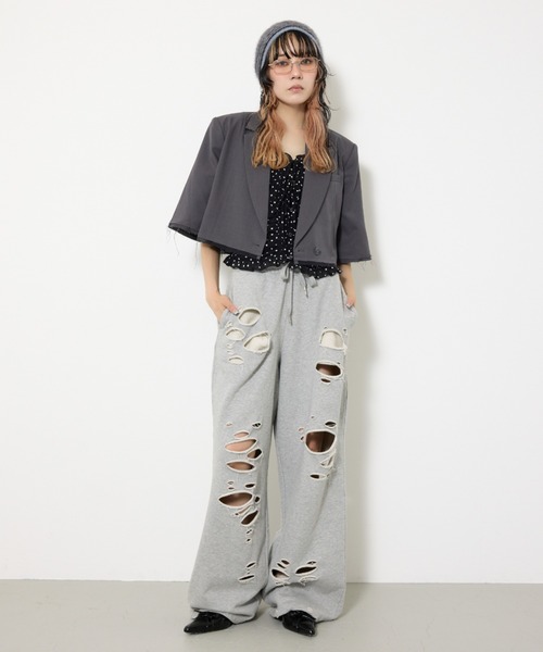 SLY（スライ） ジャケット テーラードジャケット CROP MANISH TAILOR