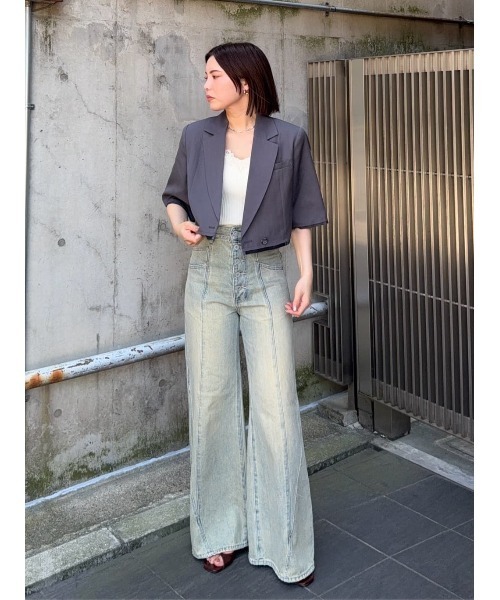 SLY（スライ） ジャケット テーラードジャケット CROP MANISH TAILOR