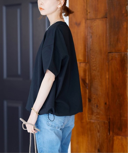 ジャーナルスタンダード シャーリングＴシャツ ブラックA　新品未使用 追加3》シャーリングTシャツ（Tシャツ/カットソー）｜JOURNAL