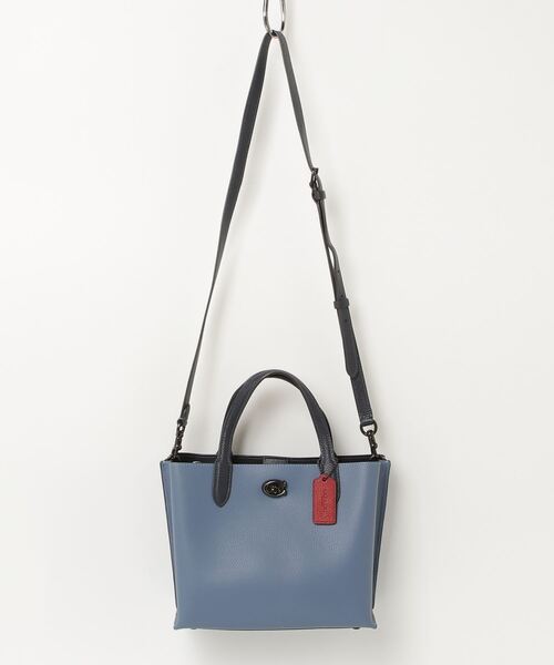 COACH 「COACH」 2WAYバッグ - ブルー レディース : ZOZOTOWN