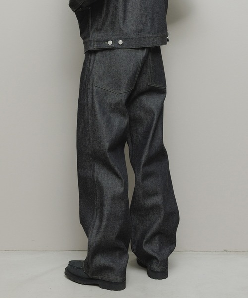 bal original デニムパンツ ブラック XL（3） bal（バル） ジーンズ 12OZ STRAIGHT LEG 5P JEAN メンズ レディース