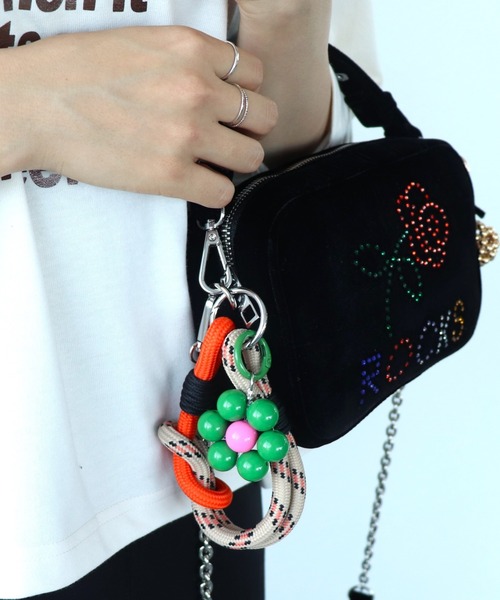 Three Four Time（スリーフォータイム） キーホルダー パラコード