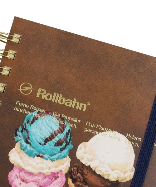Rollbahn 手帳 アメリカンスイーツ ロルバーン ポケット付メモ M