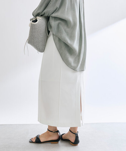 RIVE DROITE ブラックロングスカート サイズ38 RIVE DROITE（リヴドロワ） ロングスカート 38 ブラック レディース