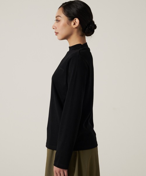 Eddie Bauer（エディーバウアー） tシャツ スムース タートル 長袖