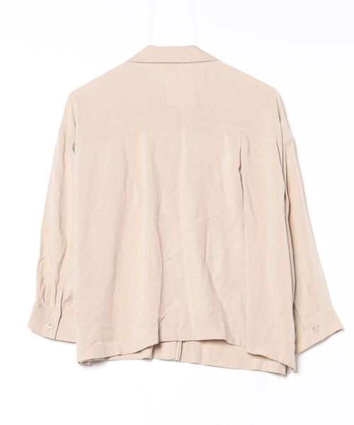 「niko and...」 7分袖シャツ MEDIUM ベージュ レディース_画像2