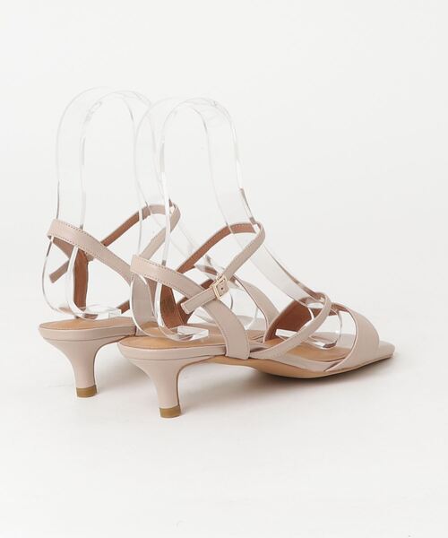 「Daniella&GEMMA」 ヒールサンダル 37 ベージュ レディース_画像2