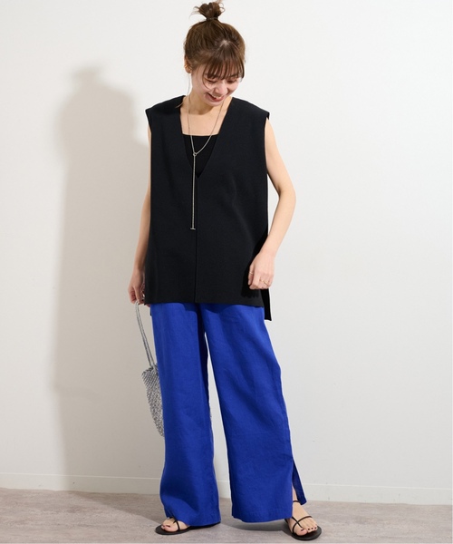 「JOURNAL STANDARD relume」 イージーパンツ 38 ブルー レディース_画像5