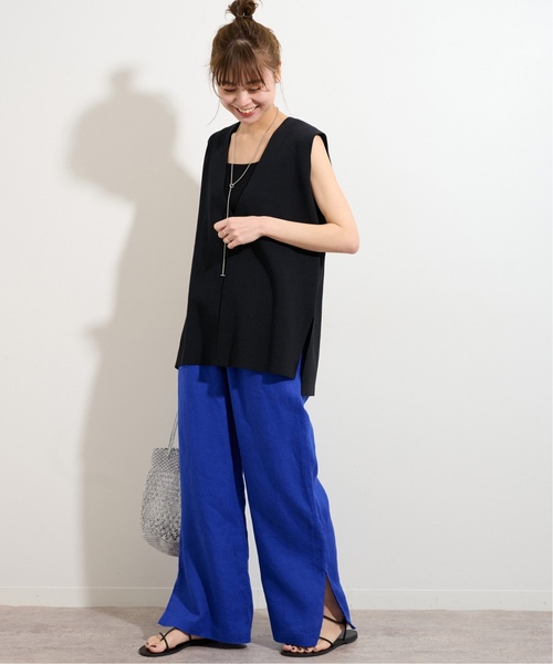 「JOURNAL STANDARD relume」 イージーパンツ 38 ブルー レディース_画像10