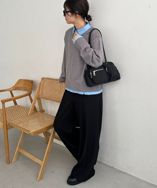 Discoat（ディスコート） ボストンバッグ ワッシャーナイロンポケット