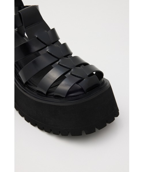 「SLY」 ヒールサンダル SMALL ブラック レディースの画像