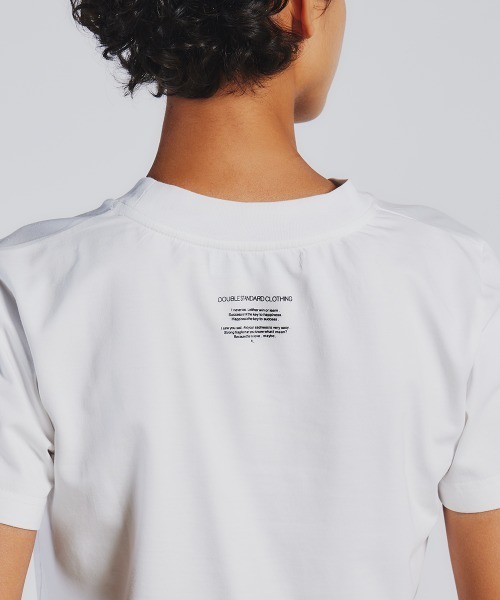 「ESSENTIAL」 半袖Tシャツ FREE ブラック レディース_画像8