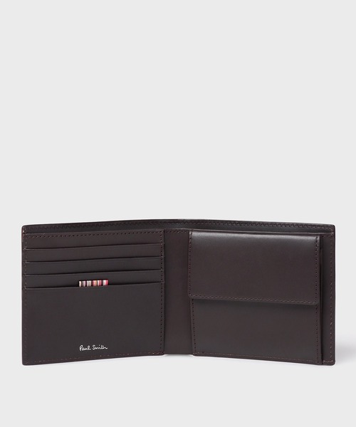 Paul Smith（ポール・スミス） 二つ折り財布 財布 ブラシペインテッド