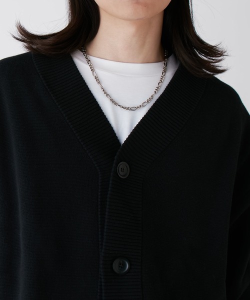 lui jewelry / long tee 04 ブラック Lui's（ルイス） ネックレス Ah Necklace / 4 レディース メンズ