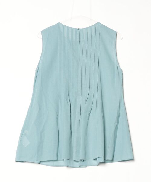 「Demi-Luxe BEAMS」 ノースリーブブラウス ONE SIZE サックスブルー レディース_画像2