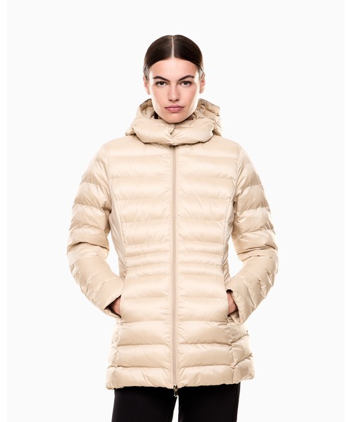 EMPORIO ARMANI EA7（アルマーニ）ダウンコート　ロング　L EA7 ダウンコート ダウンジャケット 「オンライン限定」「エンポリオ