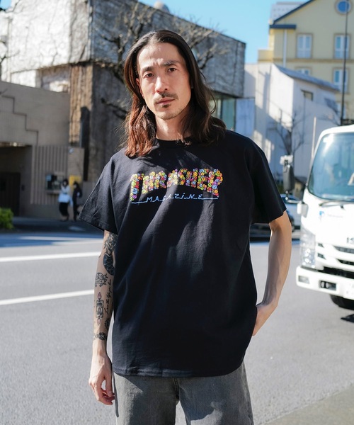 「THRASHER」 半袖Tシャツ MEDIUM パープル メンズ_画像4