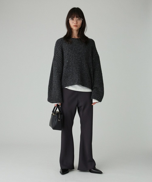 BABYLONE（バビロン） ニット セーター カラーネップニット レディース