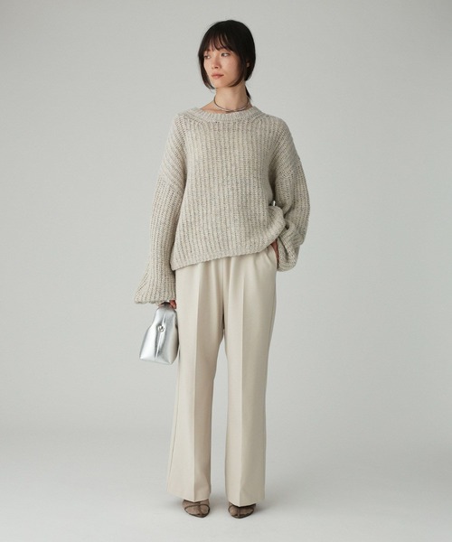 BABYLONE（バビロン） ニット セーター カラーネップニット レディース