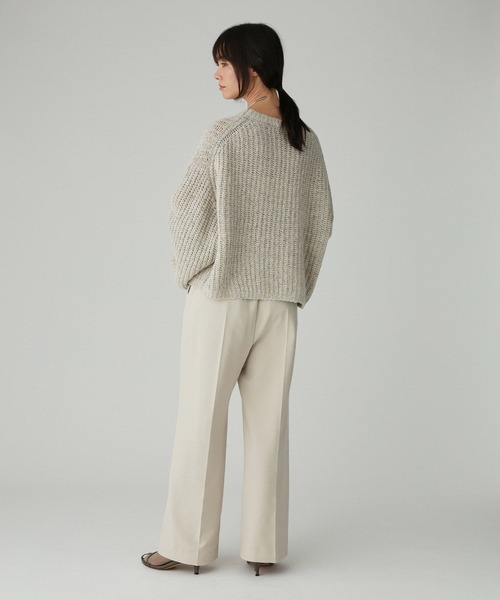 BABYLONE（バビロン） ニット セーター カラーネップニット レディース