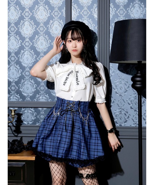 NOEMIE（ノエミー） スカート クロスチェーンレースアップスカパン