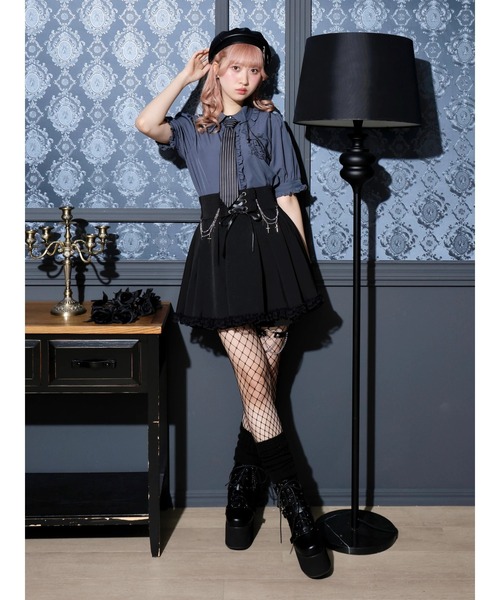 NOEMIE（ノエミー） スカート クロスチェーンレースアップスカパン