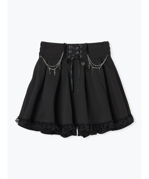 NOEMIE（ノエミー） スカート クロスチェーンレースアップスカパン