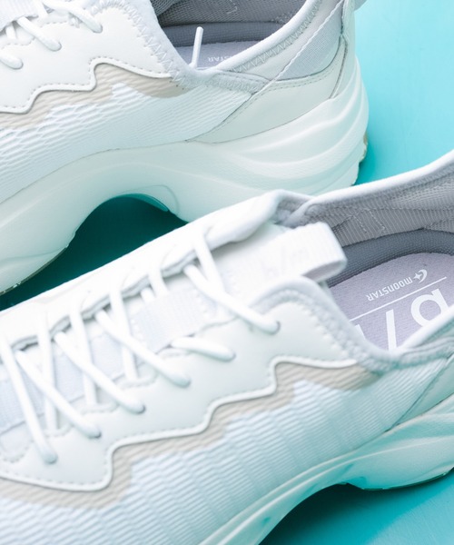 「b/m」 ローカットスニーカー 23.5cm バイオレット レディース_画像5