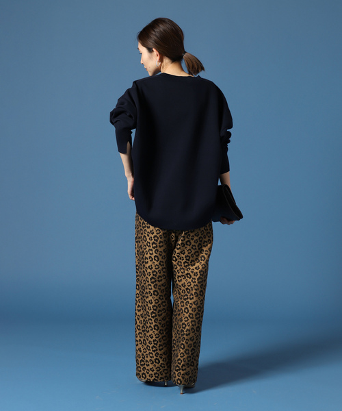 「VERMEIL par iena」 イージーパンツ 36 ブラウン レディース_画像7