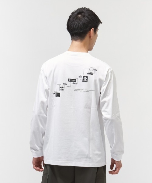 ロングスリーブTシャツ Columbia（コロンビア） tシャツ スリーピービュートグラフィック
