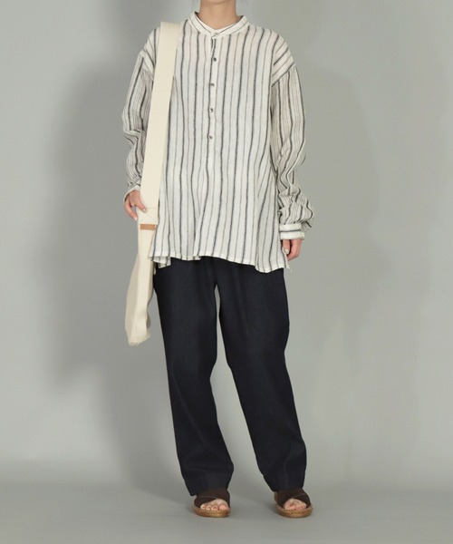 「ARTEPOVERA」 長袖ブラウス S ホワイト レディース_画像4