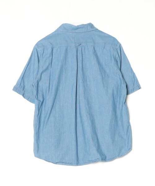DANTON メンズ半袖シャツ　サイズ40 Danton（ダントン） 半袖シャツ 40 ブルー メンズ : ZOZOTOWN Yahoo!店