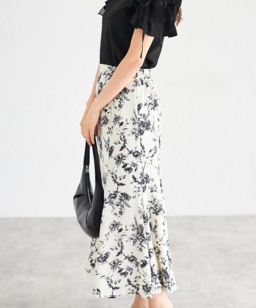 「tocco closet」 フレアスカート M ブルー レディース_画像7