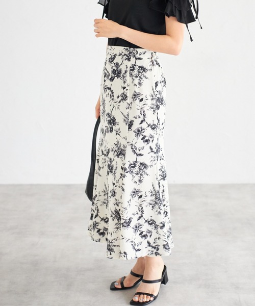 「tocco closet」 フレアスカート M ブルー レディース_画像8