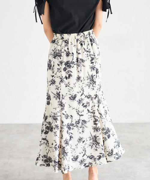 「tocco closet」 フレアスカート M ブルー レディース_画像9