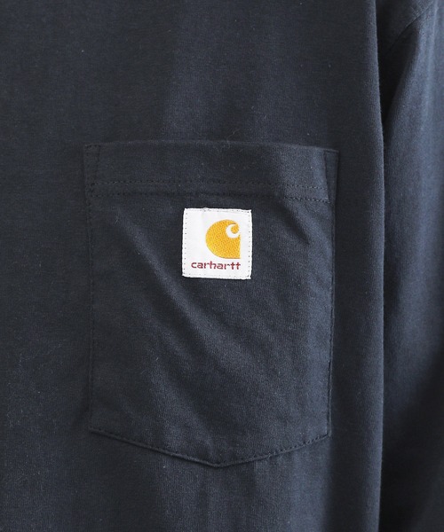 tシャツ Tシャツ メンズ Carhartt/カーハート Workwear Long-Sleeve Pocket T-Shirt ポケット付き 長袖T｜zozo｜10