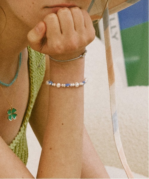 ブレスレット 「VINTAGE HOLLYWOOD」2SET BLUE DAISY WISH