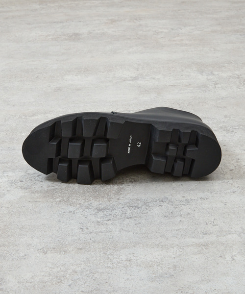 PADRONE ブーツ パドローネ / INSTEP GORE SHORT BOOTS with