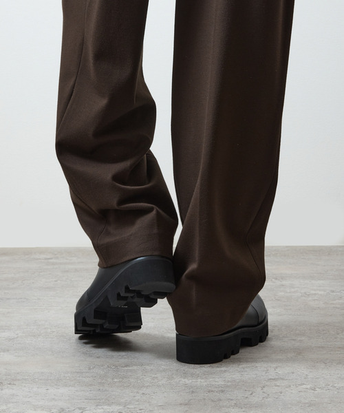 PADRONE ブーツ パドローネ / INSTEP GORE SHORT BOOTS with
