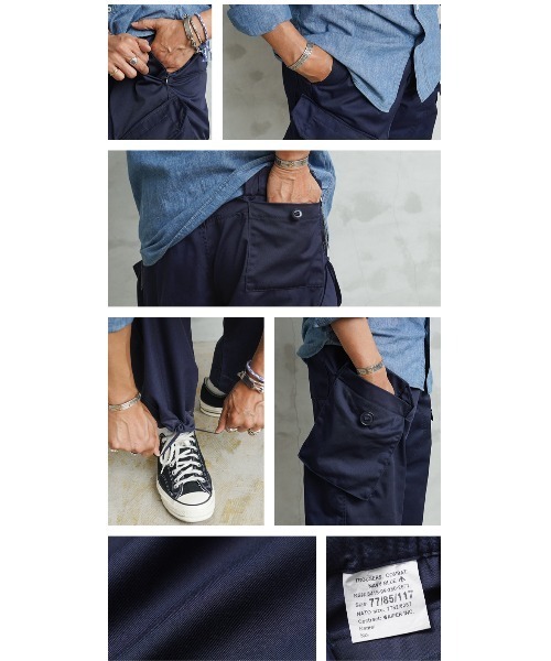 WAIPER.inc カーゴパンツ 新品 イギリス軍 ROYAL NAVY COMBAT カーゴ
