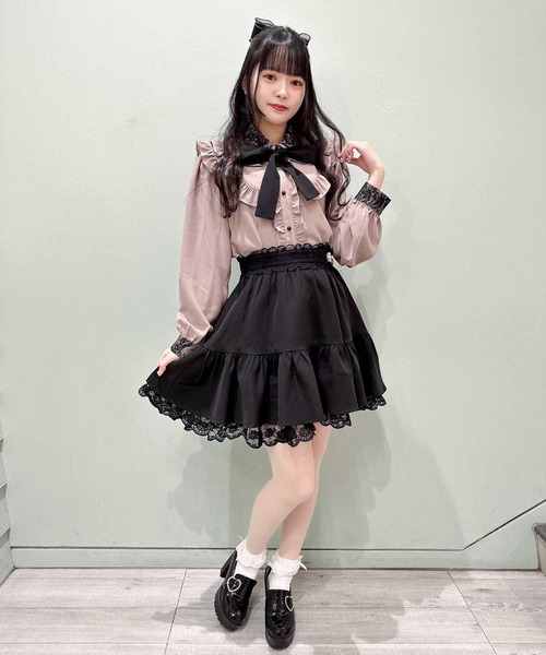 ROJITA スカート Wフリルフレアスカート : ZOZOTOWN Yahoo!店