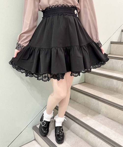 ROJITA スカート Wフリルフレアスカート : ZOZOTOWN Yahoo!店