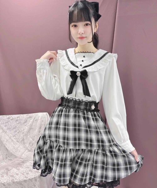 ROJITA スカート Wフリルフレアスカート : ZOZOTOWN Yahoo!店
