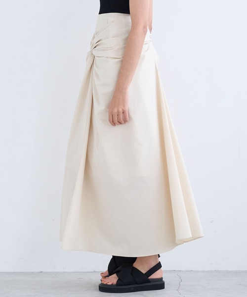 LANVIN en Bleu スカート ツイストドレープスカート : ZOZOTOWN