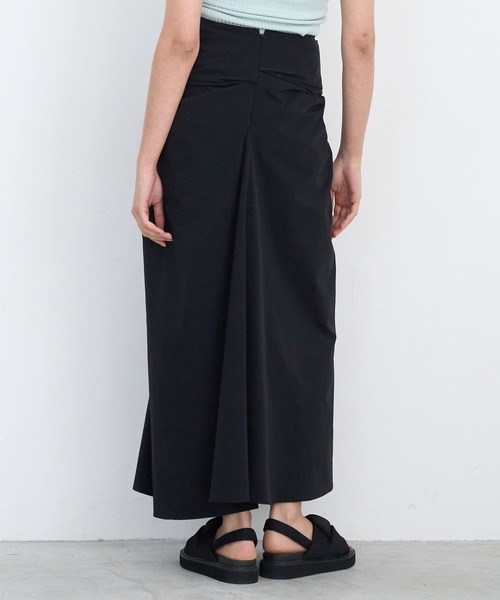 LANVIN en Bleu スカート ツイストドレープスカート : ZOZOTOWN