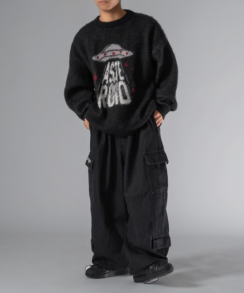 入手困難 KRYclothing IRUKA4デニムカーゴ ワイドパンツ 裾絞り 入手困難 KRYclothing IRUKA4デニムカーゴ ワイドパンツ 裾絞り