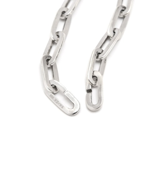 YArKA ブレスレット 「YArKA/ヤーカ」flat oval chain bracelet
