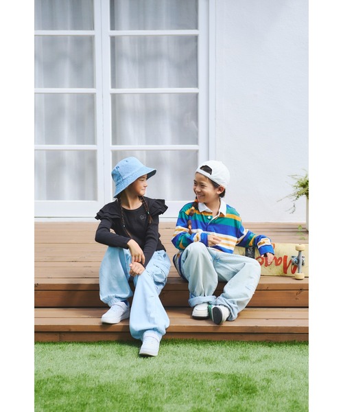 GAP パンツ デニムカーゴパラシュートパンツ（キッズ） キッズ