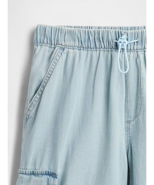 GAP パンツ デニムカーゴパラシュートパンツ（キッズ） キッズ