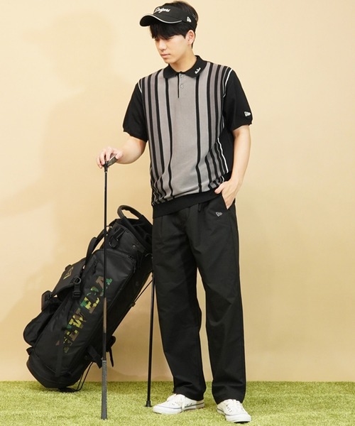 ポロシャツ メンズ NEW ERA GOLF/ニューエラゴルフ ゴルフウェア 半袖ポロシャツ サマーニット 14109060/14109061/141｜zozo｜17